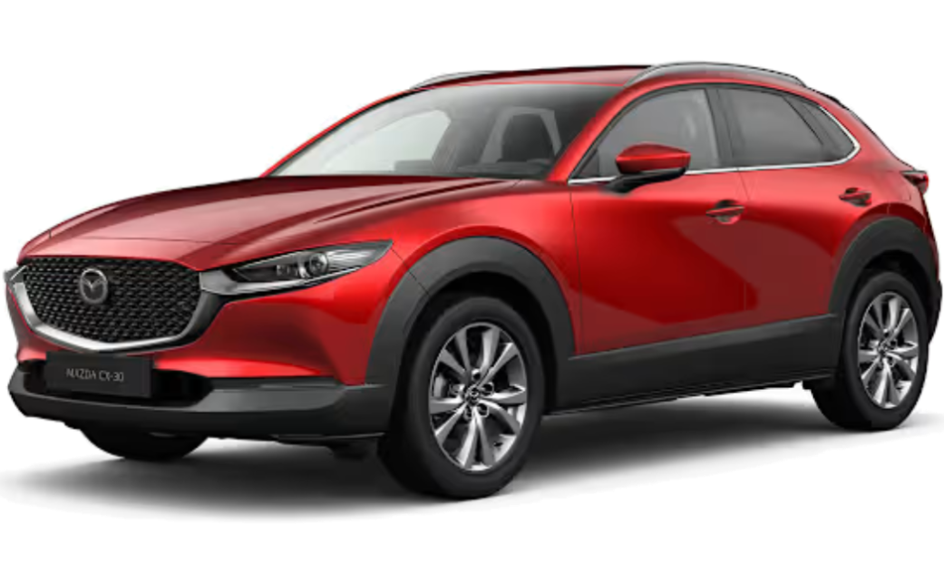 MRE MAZDA CX-30-rojo..
